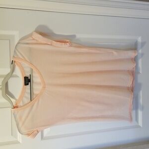 Peachy/pink color loose top size 6